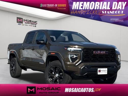 Deep Bronze Metallic 2023 GMC Canyon Elevation