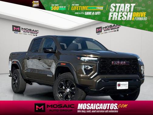 Deep Bronze Metallic 2023 GMC Canyon Elevation