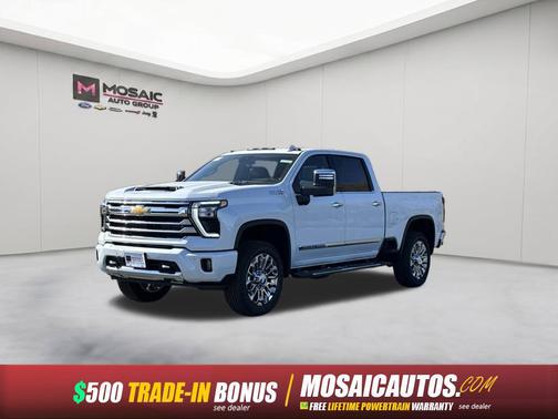 Polar White Tricoat 2026 Chevrolet Silverado 2500 High Country