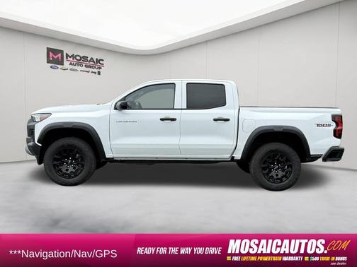 Summit White 2026 Chevrolet Colorado Trail Boss