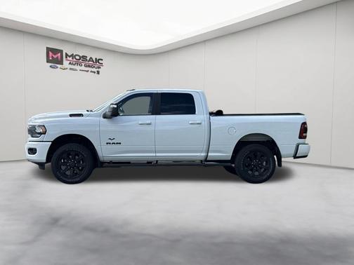 Bright White Clearcoat 2024 RAM 3500 Big Horn Crew Cab 4x4 6'4' Box