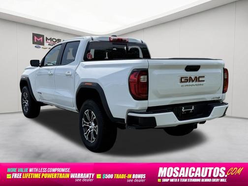 Summit White 2024 GMC Canyon AT4