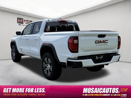 Summit White 2024 GMC Canyon AT4