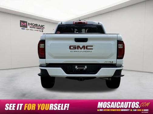 Summit White 2024 GMC Canyon AT4