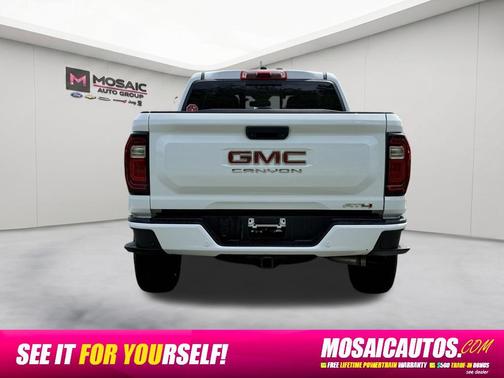 Summit White 2024 GMC Canyon AT4