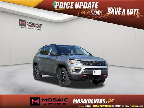 Billet Silver Metallic Clearcoat 2020 Jeep Compass Trailhawk