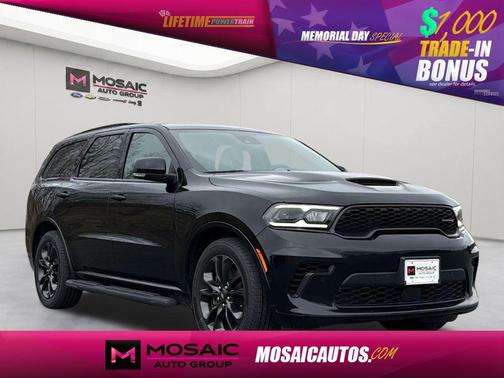 DB Black Crystal Clearcoat 2024 Dodge Durango R/T Plus