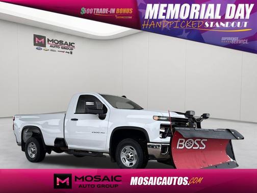 Summit White 2025 Chevrolet Silverado 2500 WT