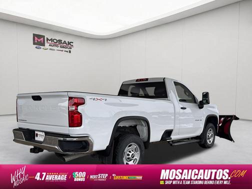 Summit White 2025 Chevrolet Silverado 2500 WT