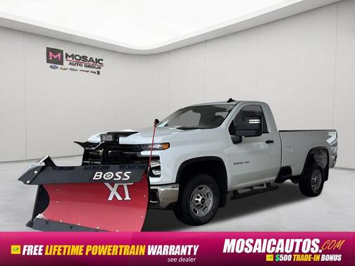 Summit White 2025 Chevrolet Silverado 2500 WT