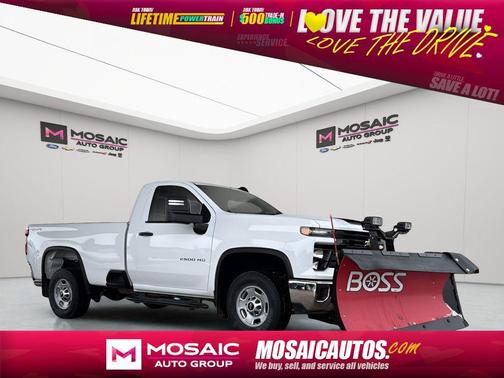 Summit White 2025 Chevrolet Silverado 2500 WT