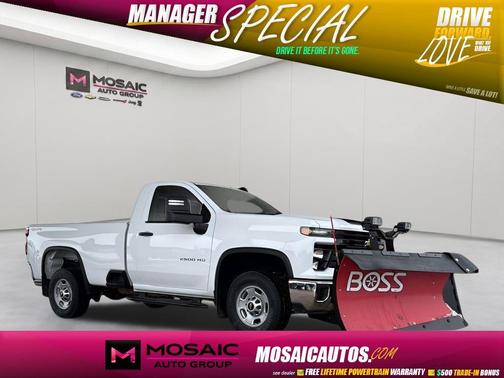Summit White 2025 Chevrolet Silverado 2500 WT
