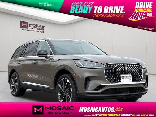 Gray 2025 Lincoln Aviator Reserve AWD