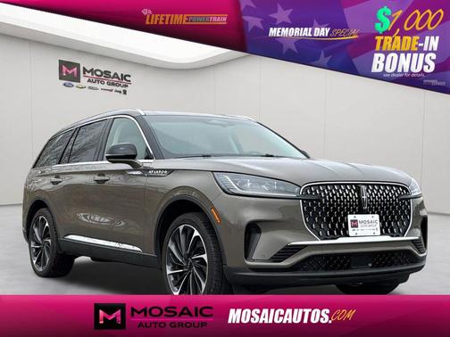 Gray 2025 Lincoln Aviator Reserve AWD