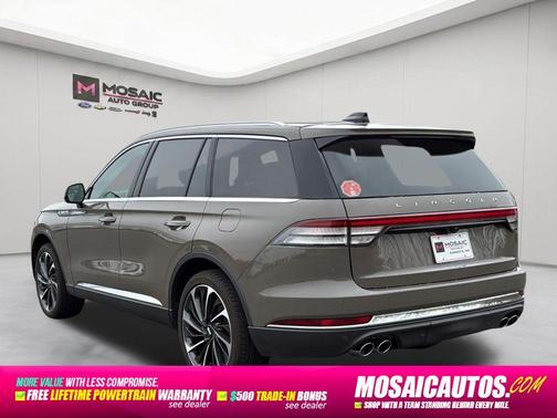 Gray 2025 Lincoln Aviator Reserve AWD