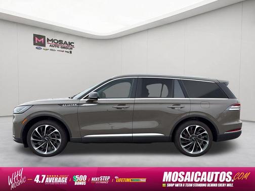 Gray 2025 Lincoln Aviator Reserve AWD