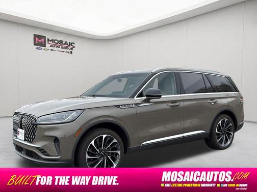 Gray 2025 Lincoln Aviator Reserve AWD