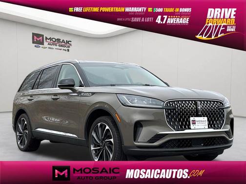 Gray 2025 Lincoln Aviator Reserve AWD