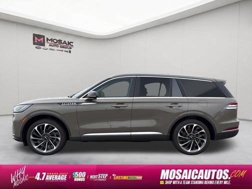 Gray 2025 Lincoln Aviator Reserve AWD