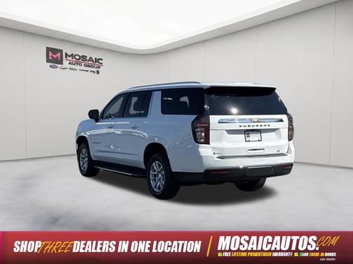 Summit White 2024 Chevrolet Suburban LT