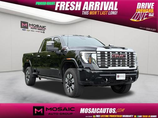 Onyx Black 2025 GMC Sierra 2500 Denali