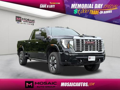 Onyx Black 2025 GMC Sierra 2500 Denali