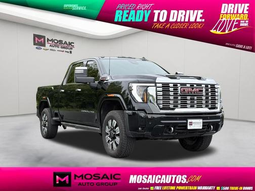 Onyx Black 2025 GMC Sierra 2500 Denali