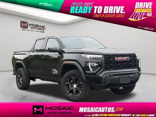 Onyx Black 2024 GMC Canyon Elevation