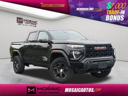 Onyx Black 2024 GMC Canyon Elevation