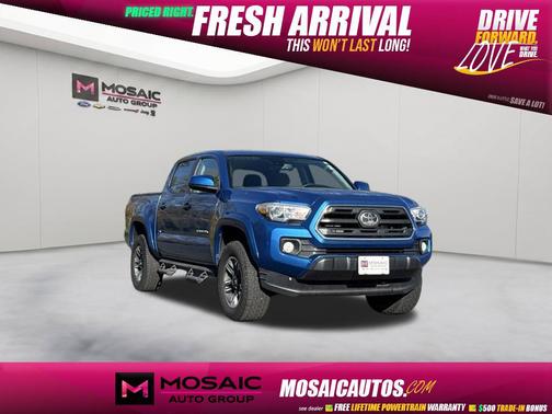 Blazing Blue Pearl 2018 Toyota Tacoma SR5