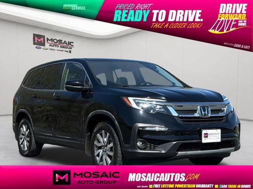 Crystal Black Pearl 2022 Honda Pilot AWD EX-L