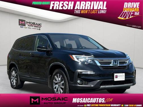 Crystal Black Pearl 2022 Honda Pilot AWD EX-L