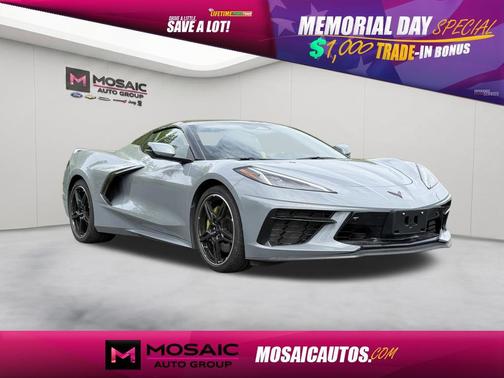 Gray 2024 Chevrolet Corvette 1LT RWD
