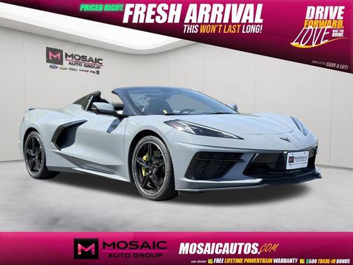 Gray 2024 Chevrolet Corvette 1LT RWD