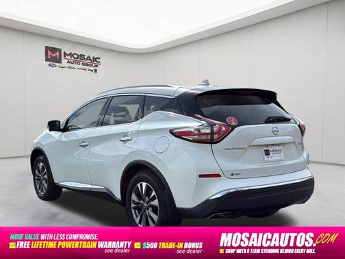 Pearl White 2017 Nissan Murano Platinum