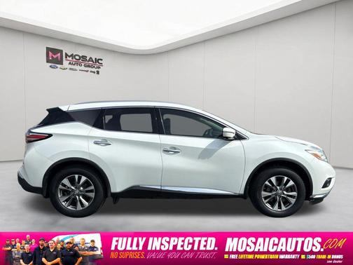 Pearl White 2017 Nissan Murano Platinum