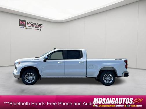 Summit White 2026 Chevrolet Silverado 1500 LT