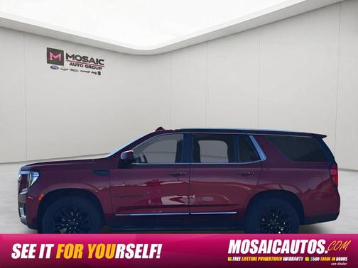 Volcanic Red Tintcoat 2024 GMC Yukon SLT