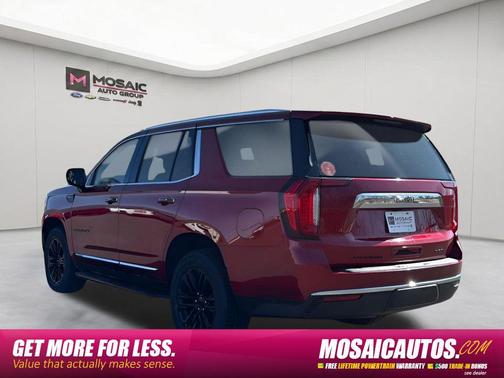 Volcanic Red Tintcoat 2024 GMC Yukon SLT