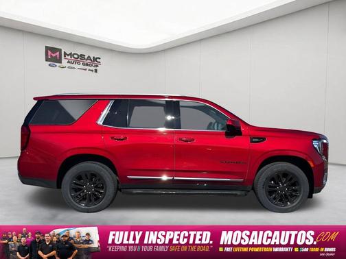 Volcanic Red Tintcoat 2024 GMC Yukon SLT