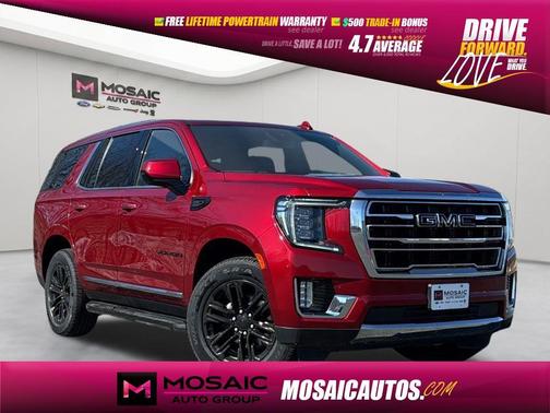 Volcanic Red Tintcoat 2024 GMC Yukon SLT