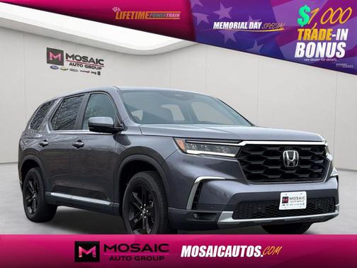 Modern Steel Metallic 2025 Honda Pilot EX-L