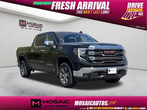 Onyx Black 2025 GMC Sierra 1500 SLT