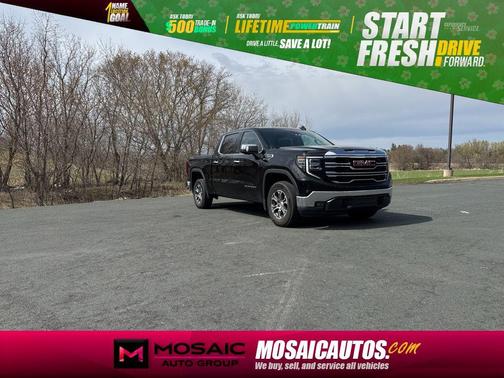 Onyx Black 2025 GMC Sierra 1500 SLT