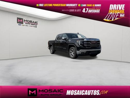 Onyx Black 2025 GMC Sierra 1500 SLT