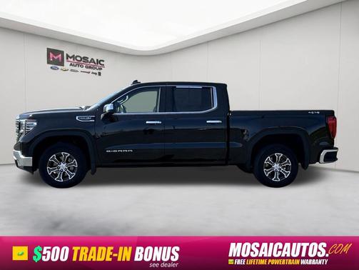 Onyx Black 2025 GMC Sierra 1500 SLT
