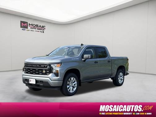 Sterling Gray Metallic 2026 Chevrolet Silverado 1500 Custom