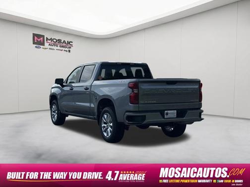 Sterling Gray Metallic 2026 Chevrolet Silverado 1500 Custom
