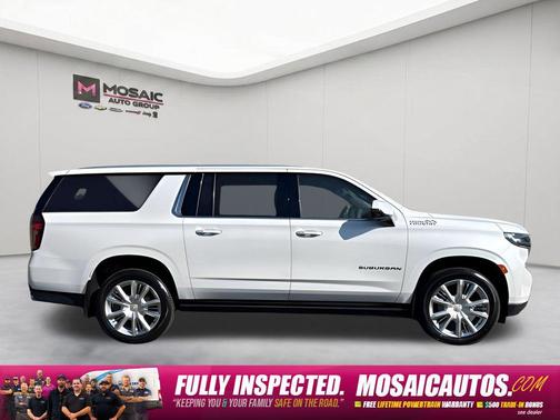 Iridescent Pearl Tricoat 2021 Chevrolet Suburban 4WD High Country
