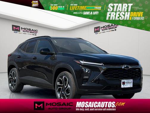 Black Metallic 2026 Chevrolet Trax FWD 2RS